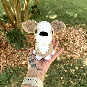 Crochet small pup 🐶 - multi